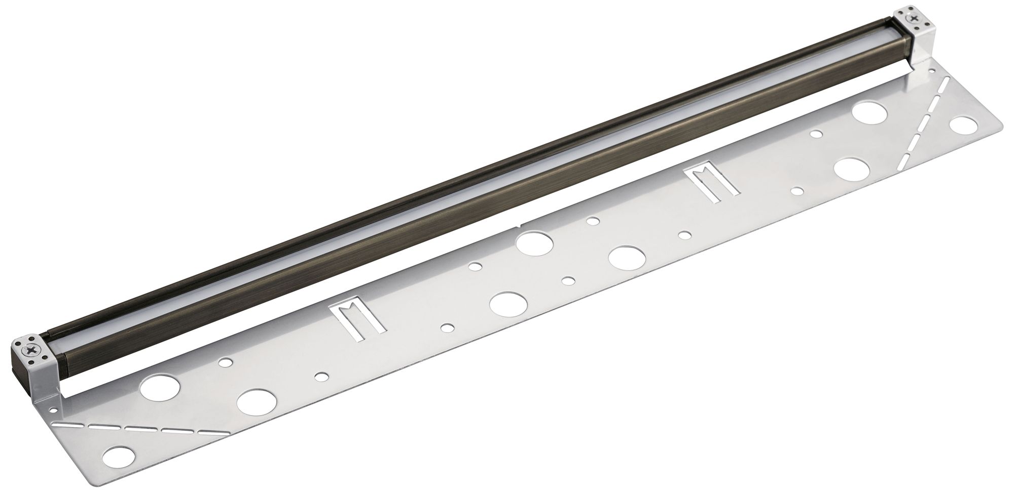 Kichler Landscape LED 18" Wide Brass 3000K Hardscape Light