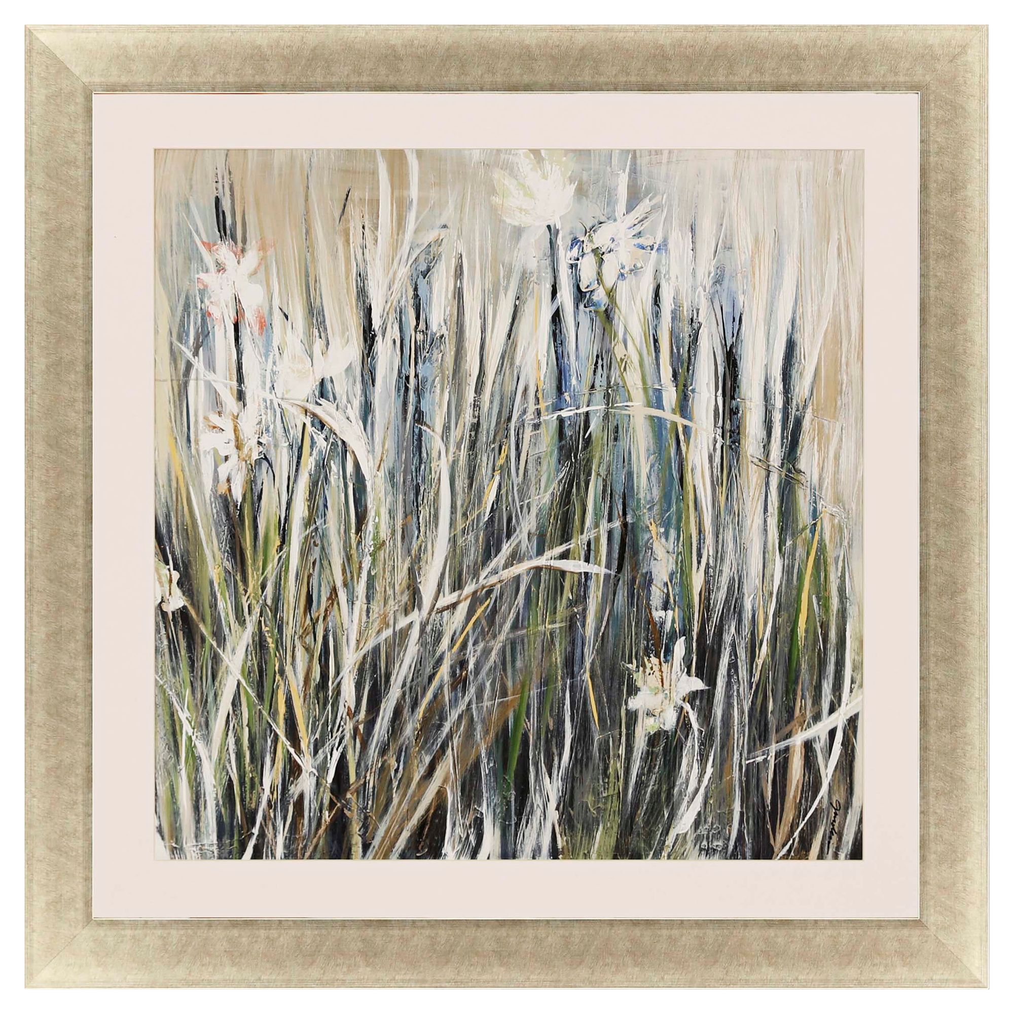 Garden Gems 42" Square Framed Giclee Wall Art