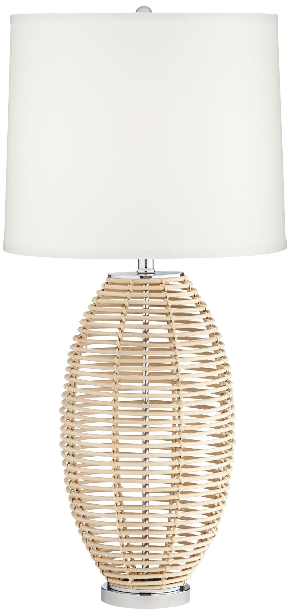 basket table lamp