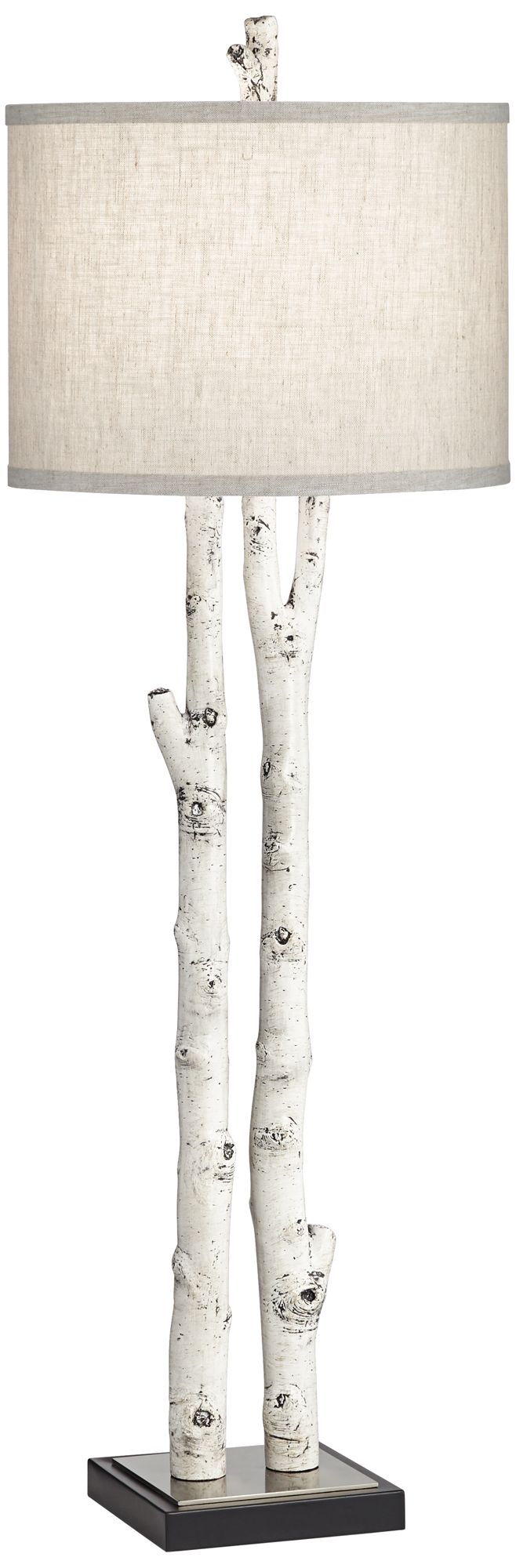 birch tree table lamp