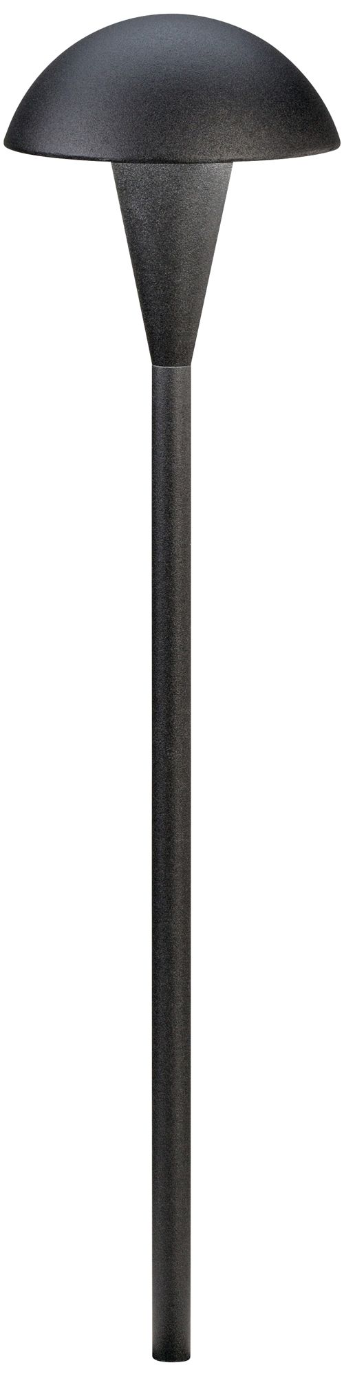 Eclipse 18 1/2"H Textured Black Landscape Path Light