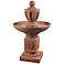 Classic Urn 43 1/2" High Terracotta Tiered Outdoor Fountain