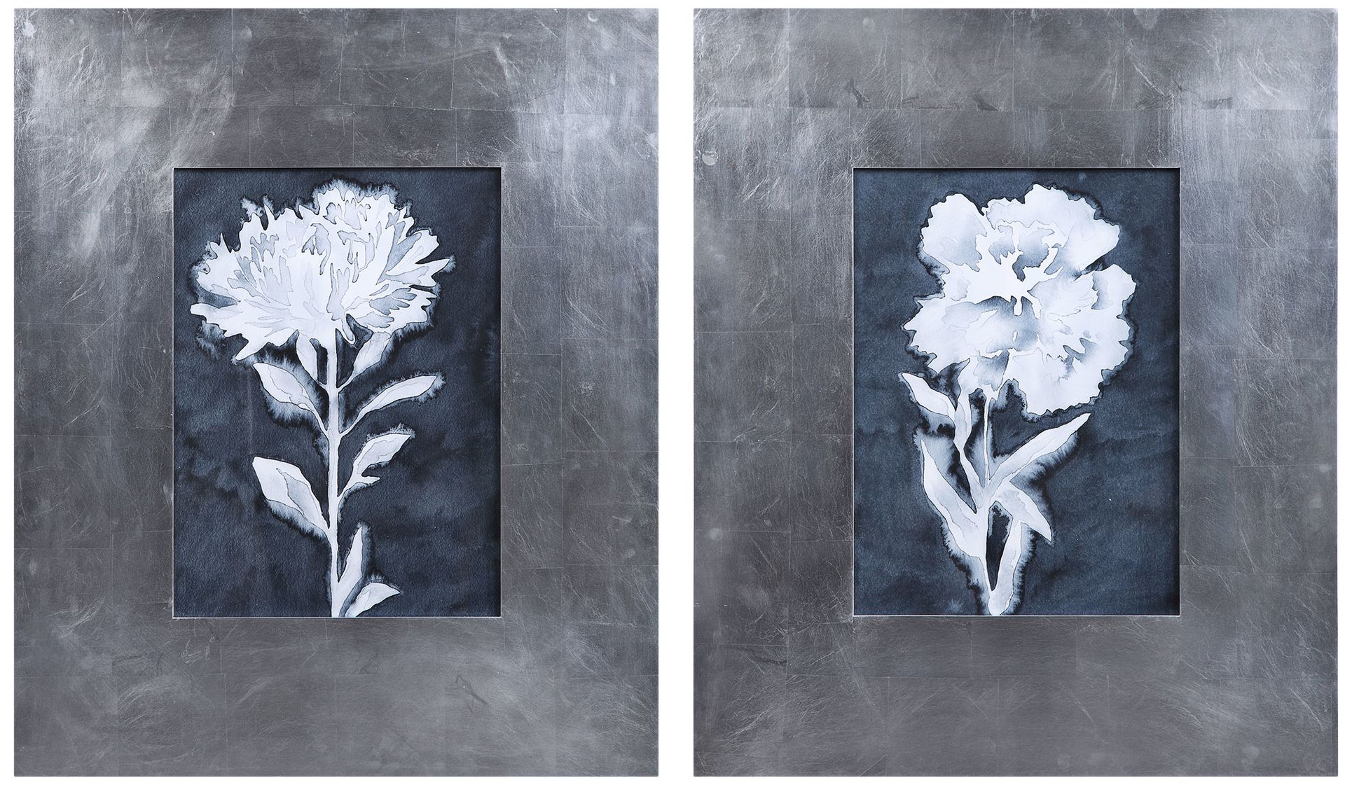 Uttermost Dream Leaves 39 3/4" High 2Piece Framed Wall Art Set