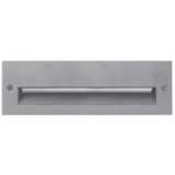 Newport 9 3/4&quot; Wide Gray LED Outdoor Recessed Step Light
