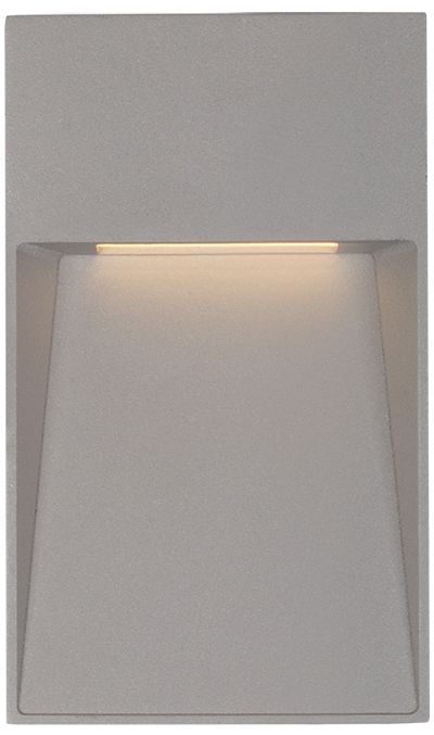 Casa 2 3/4" Wide Gray Vertical LED Outdoor Step Light