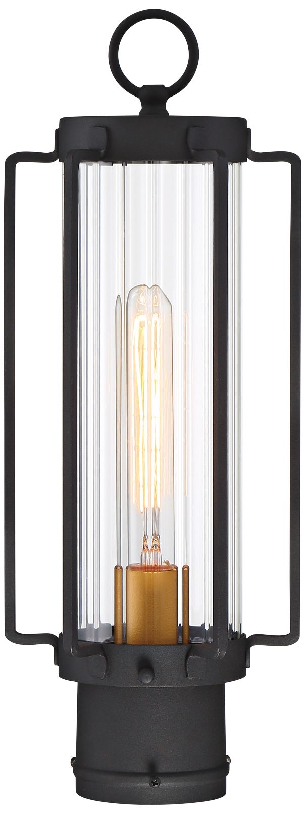 Avonlea 17 1/4" High Sand Black Outdoor Post Light