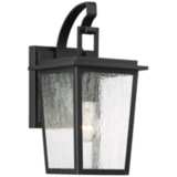 Cantebury 14 1/4&quot; High Sand Black Outdoor Wall Light