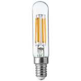 40W Equivalent T6 Clear 4W LED Dimmable E12 Base Bulb