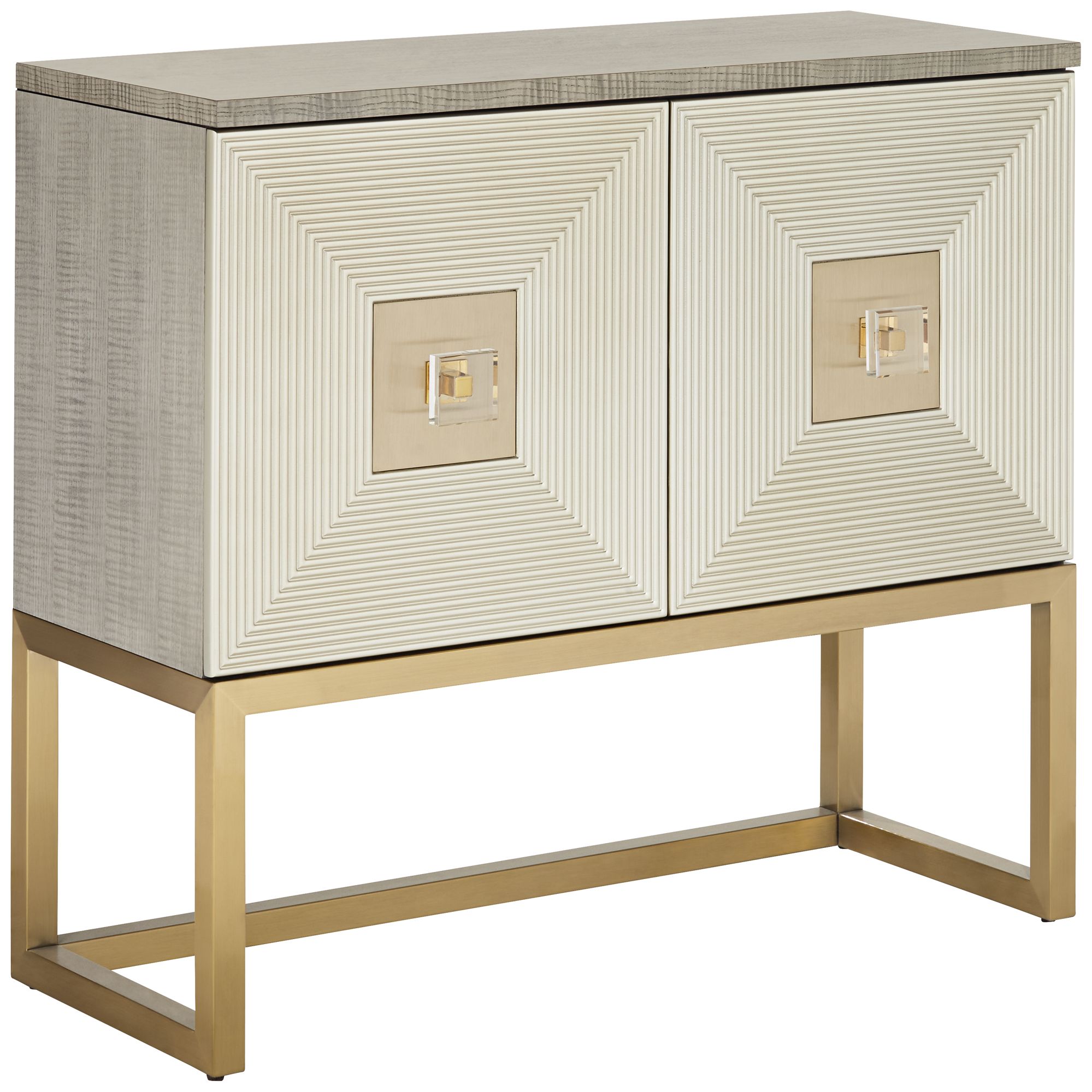 Fleming 39" Wide Modern Luxe Accent Cabinet