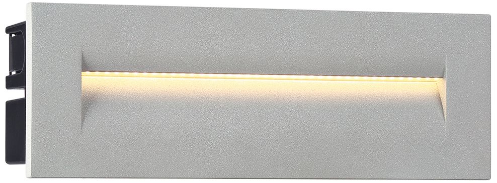 Eurofase 10"W Marine Gray LED In-Wall Recessed Step Light
