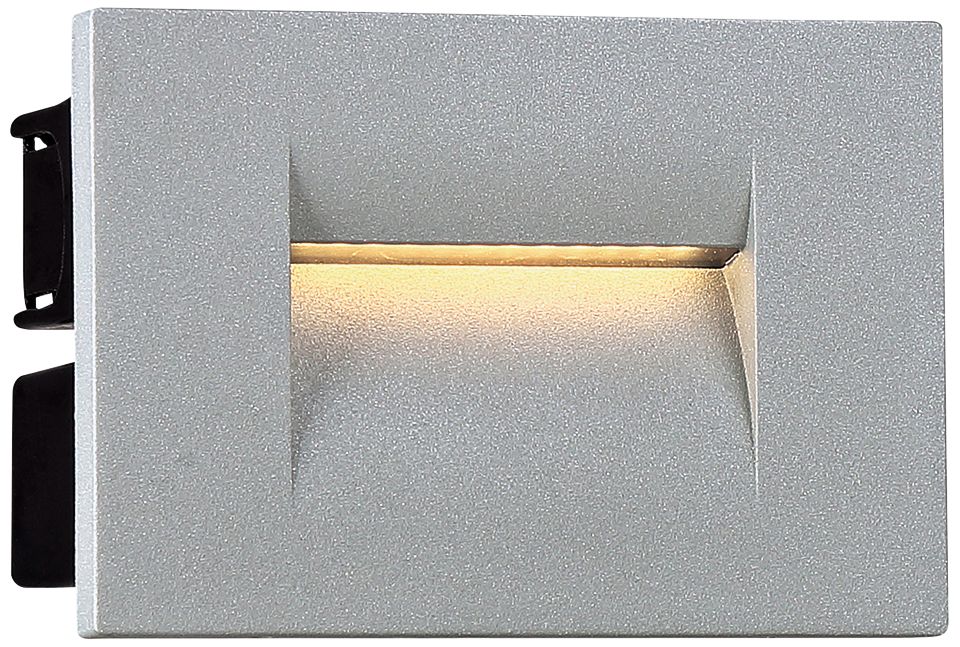 Eurofase 4 1/4"W Marine Gray LED In-Wall Recessed Step Light