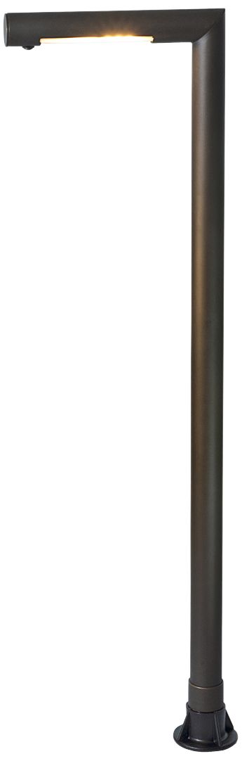 Eurofase 22" High Antique Bronze Round Tube LED Path Light