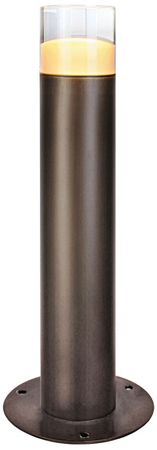 Eurofase 12 1/2"H Antique Bronze LED Landscape Bollard Light