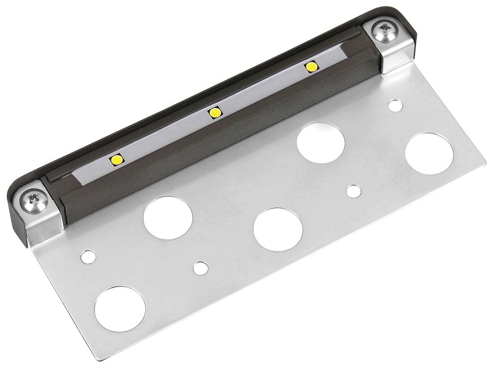 Eurofase 7" Wide Textured Bronze 3500K LED Hardscape Light