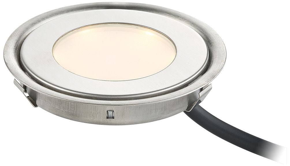 Eurofase Stainless Steel 7-Piece Shallow LED Deck Light Kit