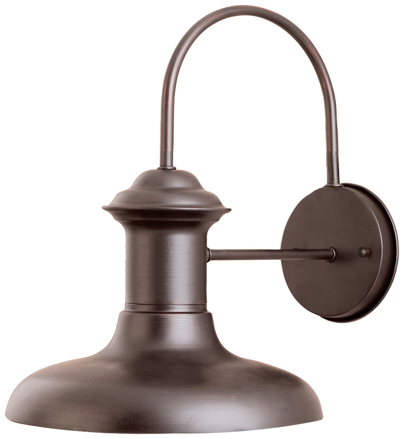 Empire Bronze 10 1/2" High Outdoor Wall Mount Lamp