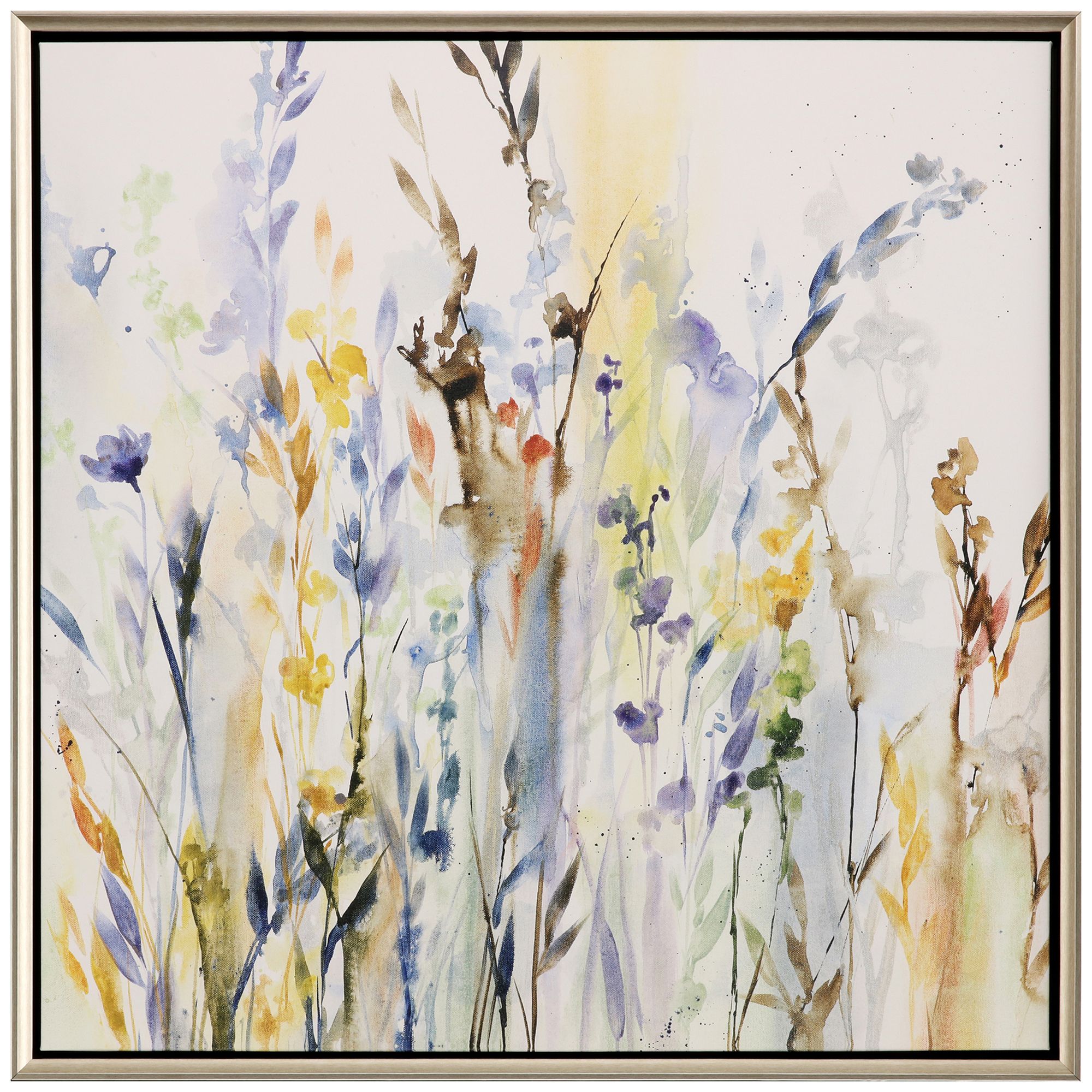 Paragon Window Art Ii 38" Square Framed Giclee Canvas Wall Art