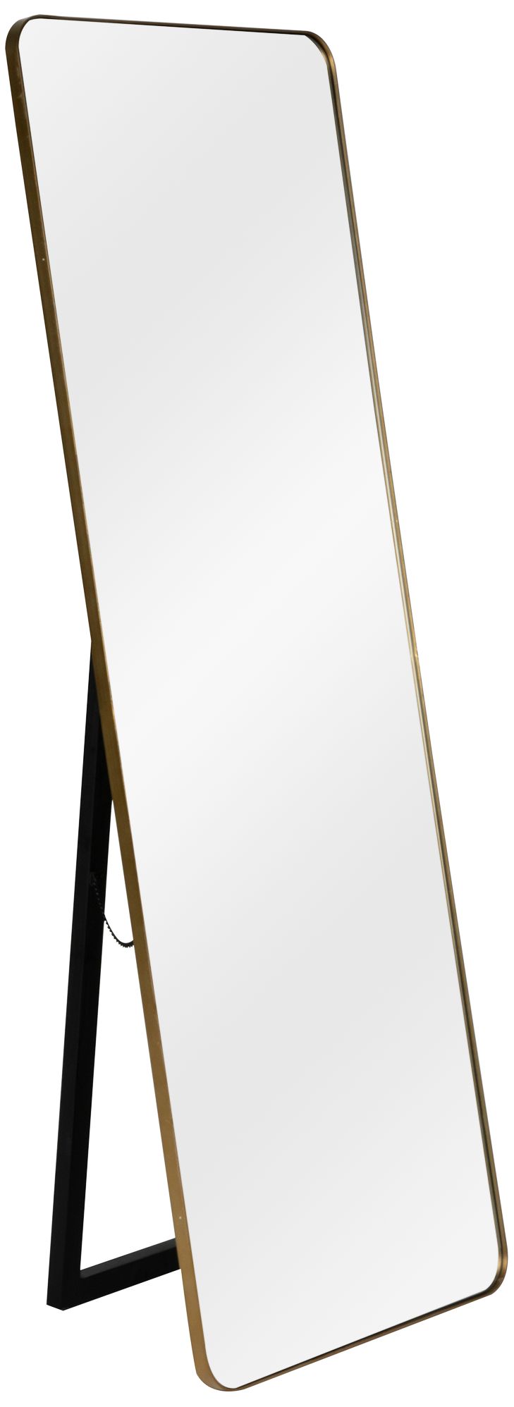 Cooper Classics Melrose Gold 24" x 68" Standing Floor Mirror