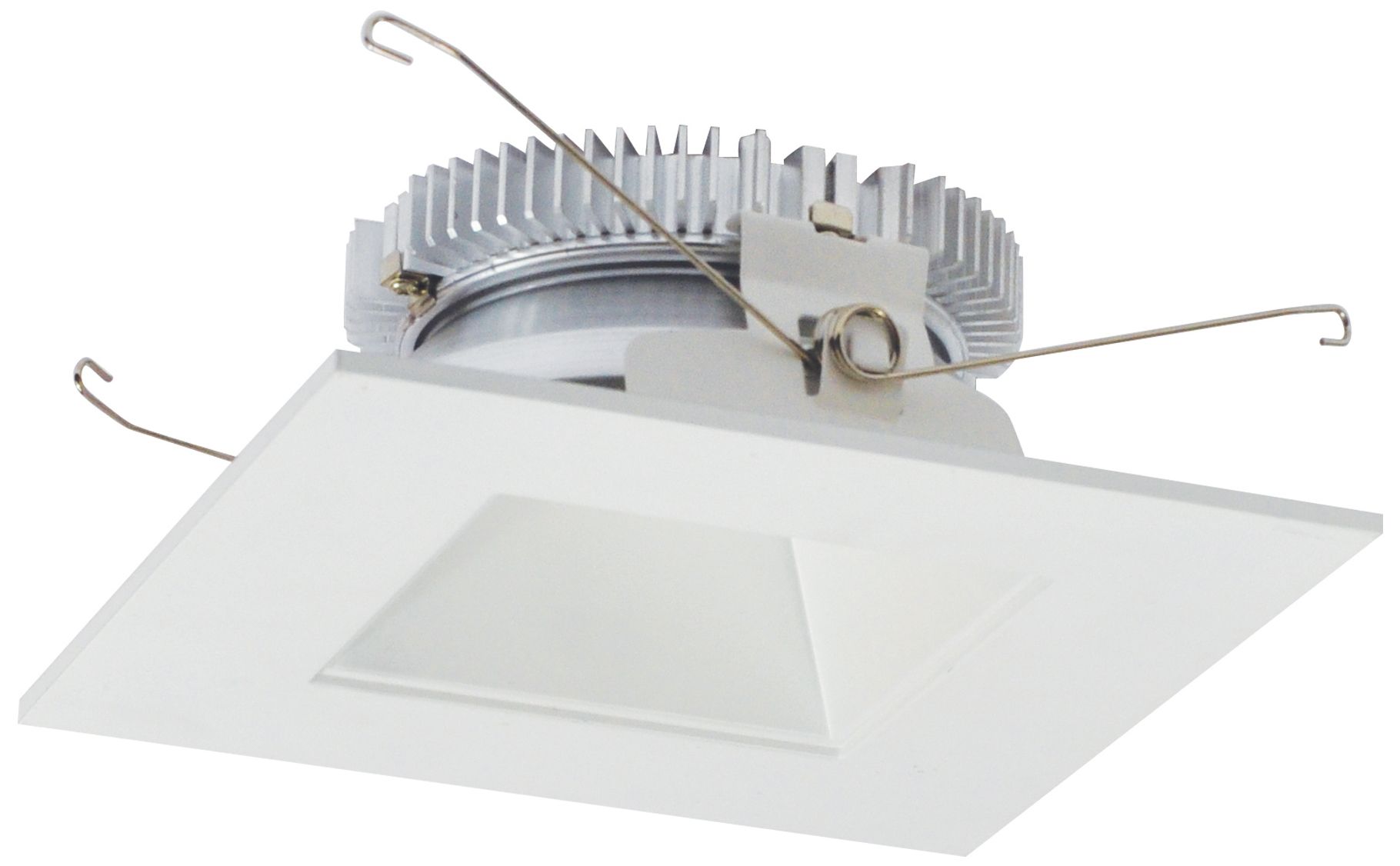 Nora Cobalt 6" White 1500lm LED Square-Square Reflector Trim