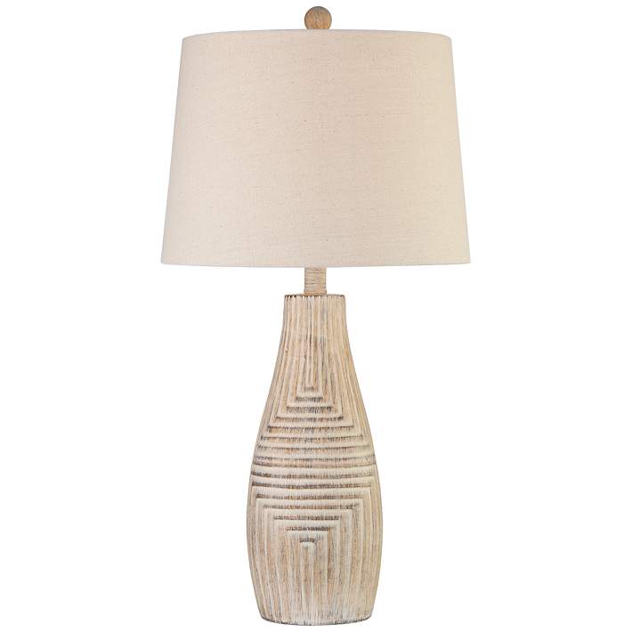 Desert wood lamp