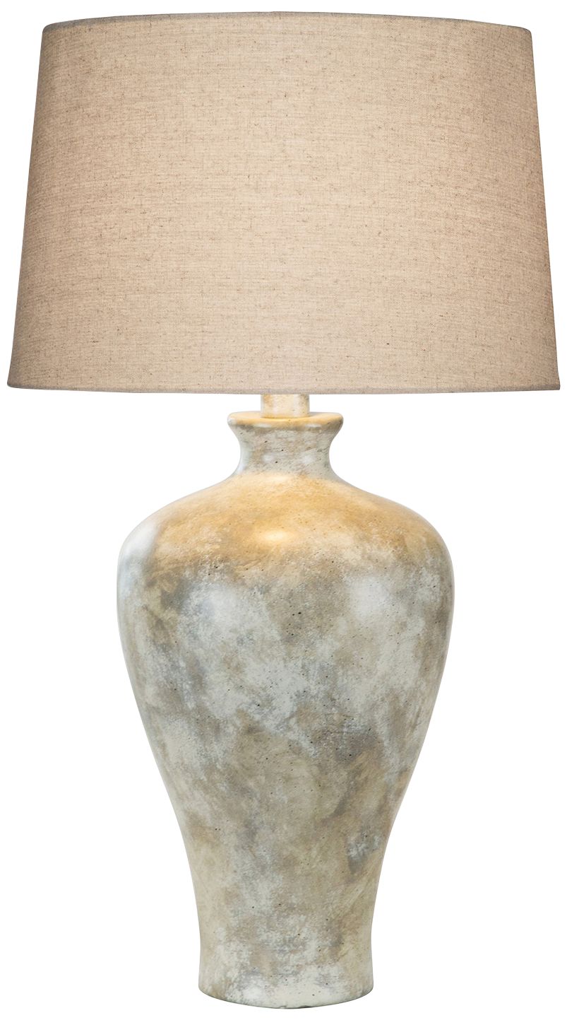 Coraline Alabaster LED Vase Table Lamp