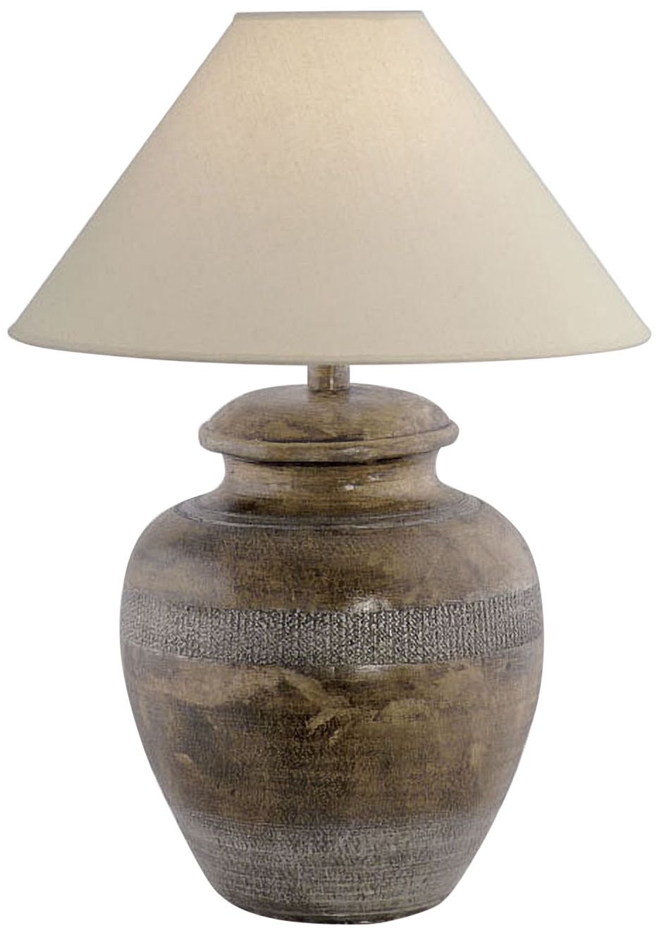 Talavera Maize Gold LED Urn Table Lamp