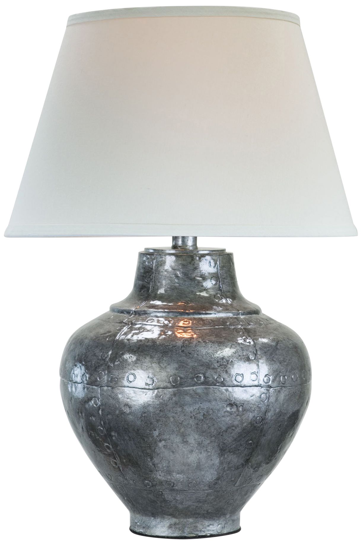 Ponte Lore Dark Steel LED Table Lamp