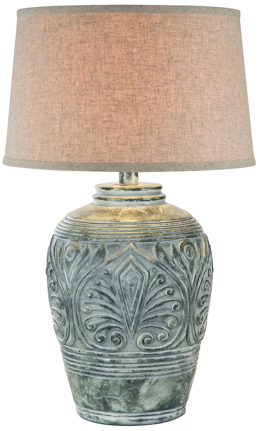 Canciones Jade Green LED Table Lamp