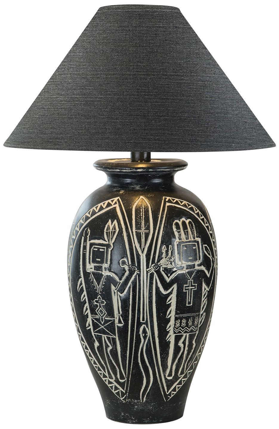 Montague Emerald LED Vase Table Lamp