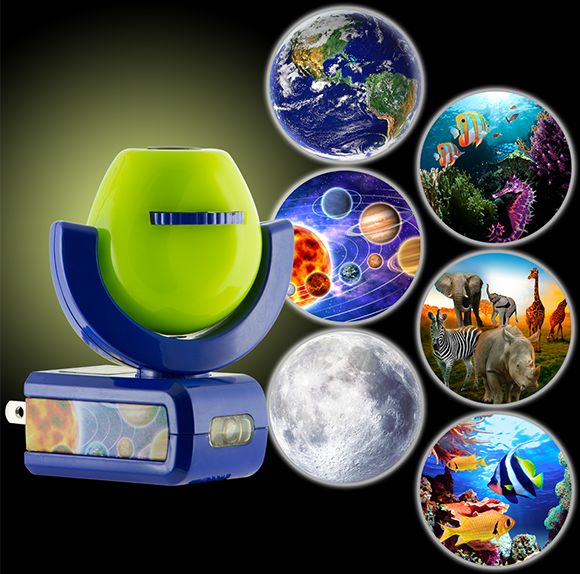 Projectables Outdoor Fun Light Sensing 6-Image LED Night