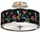 Paradiso Giclee Glow 14" Wide Ceiling Light