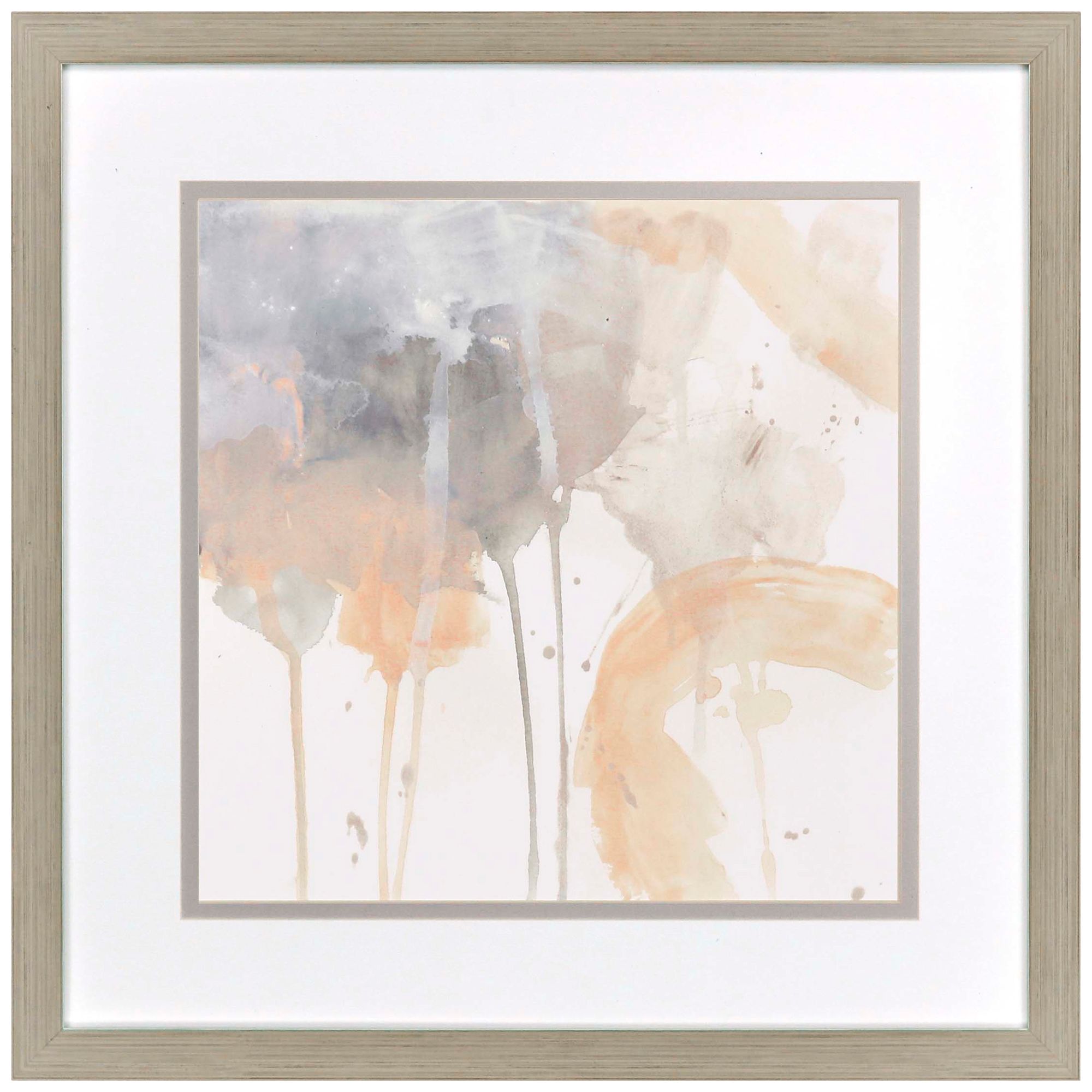 Blush Beacon I 31" Square Framed Shadow Box Giclee Wall Art