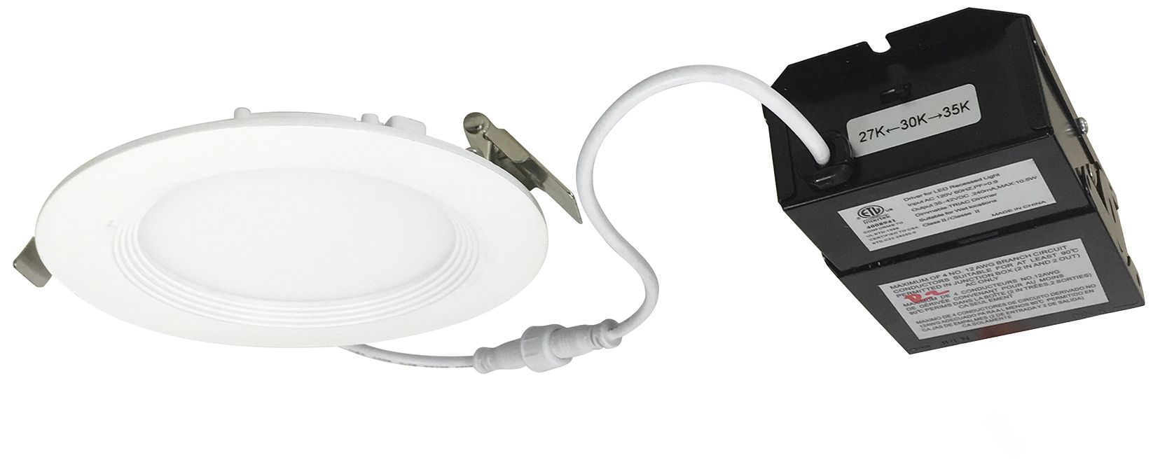 Nora E-Series Flin 4" White Tunable LED Recessed Downlight