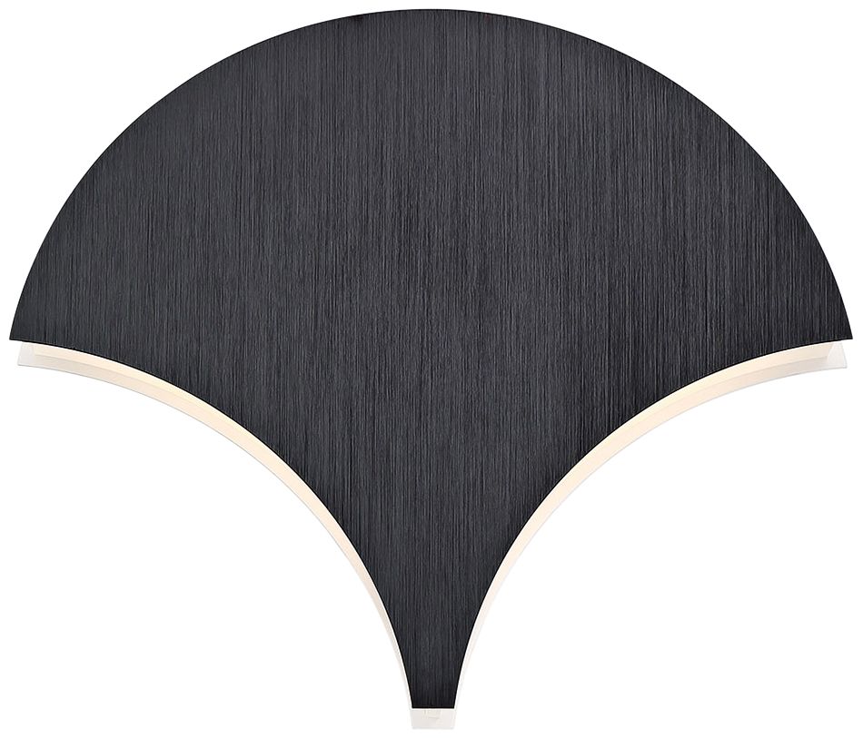 Eurofase Carlaw 10 1/2" High Black LED Wall Sconce