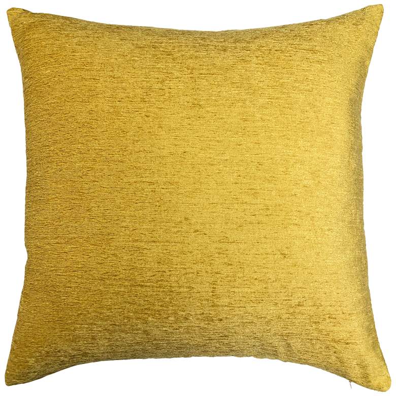 Shalimar Mustard 20&quot; Square Decorative Pillow