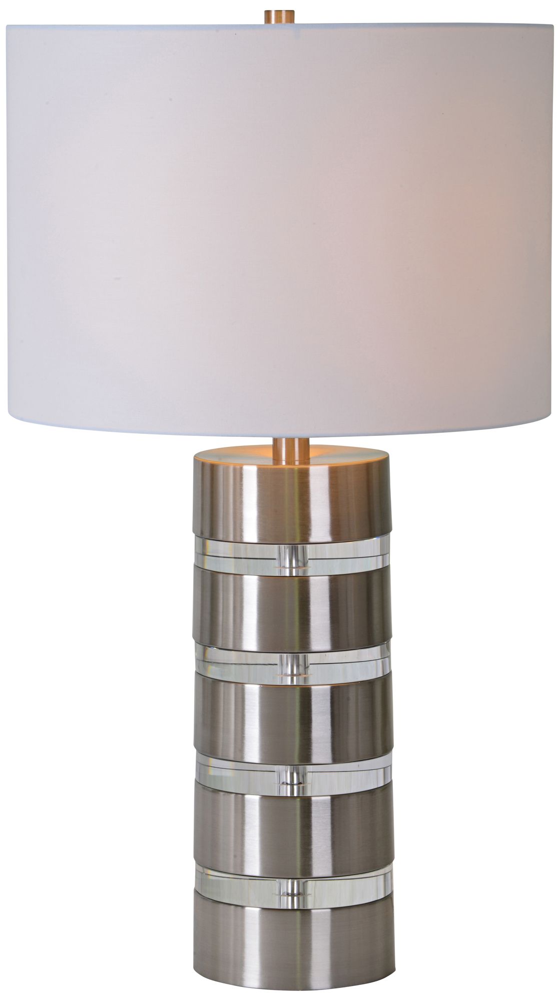 brushed nickel bedroom lamps