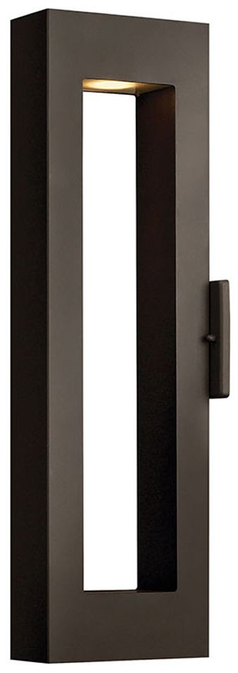 Hinkley Atlantis 2-LED 24" High Bronze Outdoor Wall Light