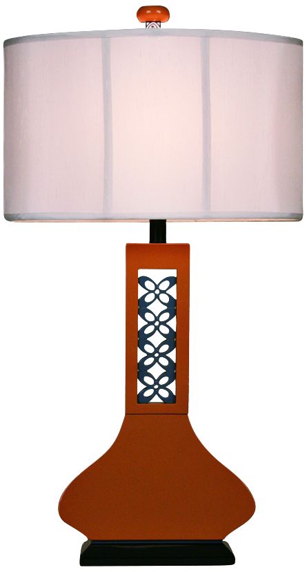 Hookah Copper Large Table Lamp