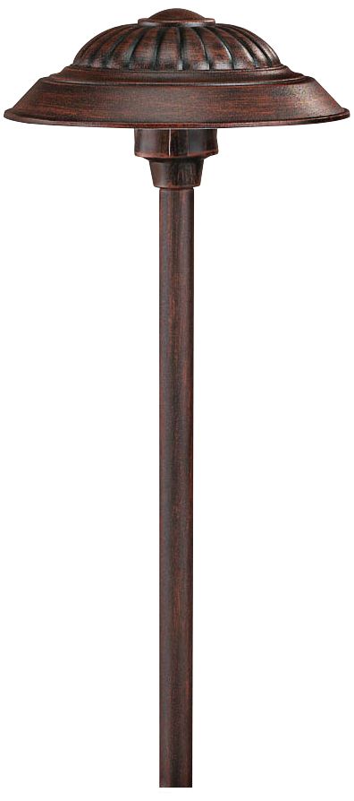 Hinkley Saucer Clay Outdoor LED Low Voltage Path Light