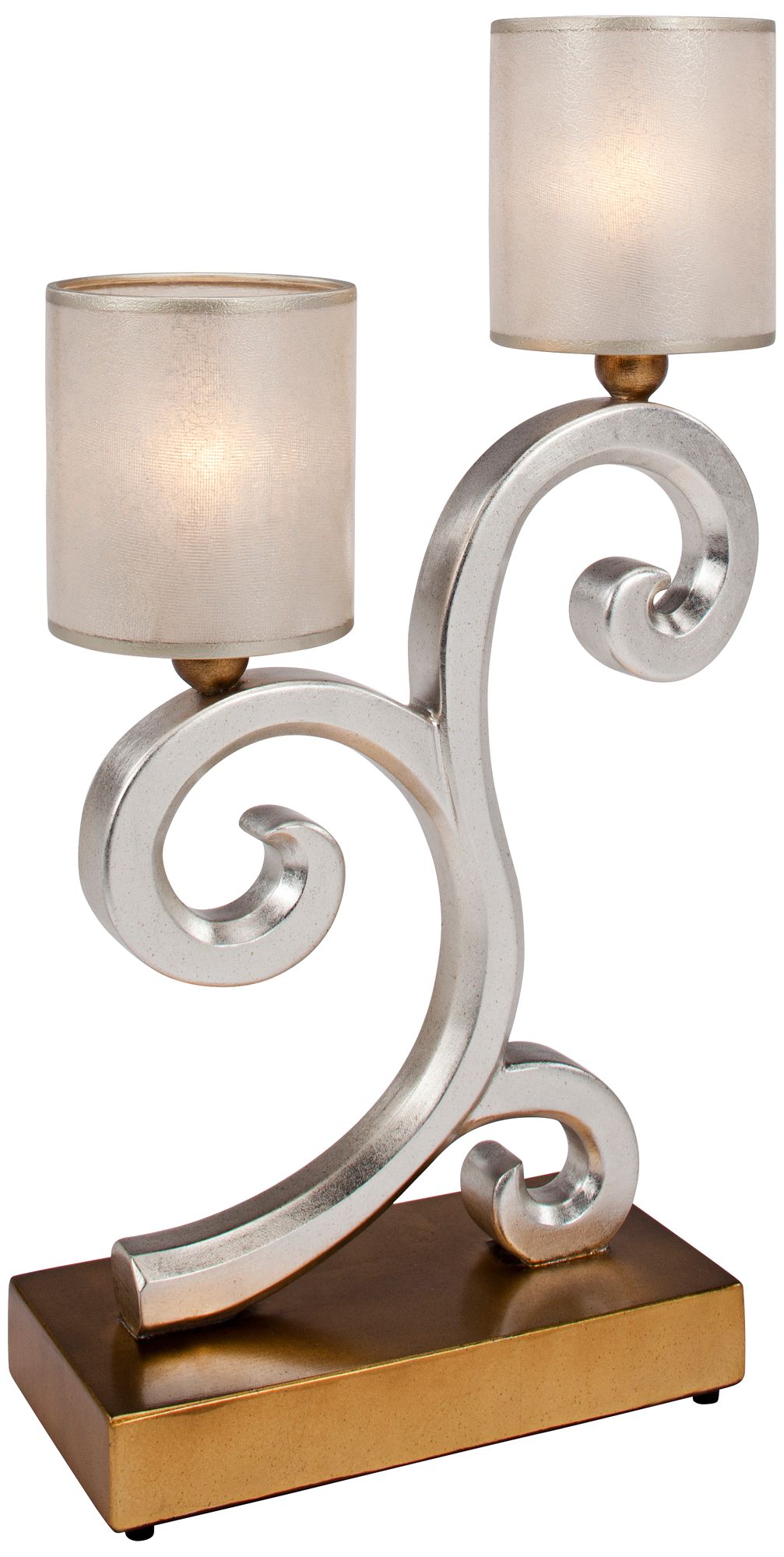 Eubank Hand-Painted 33" High 2-Light Table Lamp