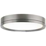 Tech Lighting Finch 12&quot; Round Nickel LED Ceiling Light