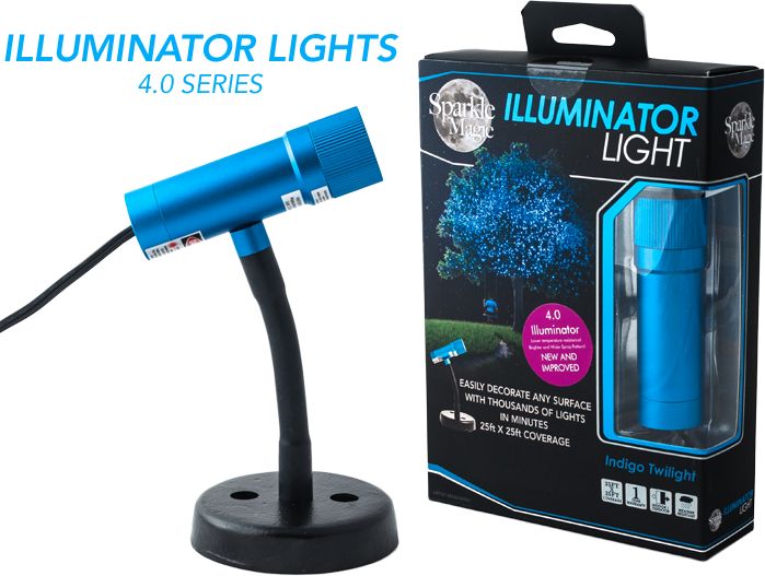 Illuminator Twilight Blue Indoor-Outdoor Laser Light