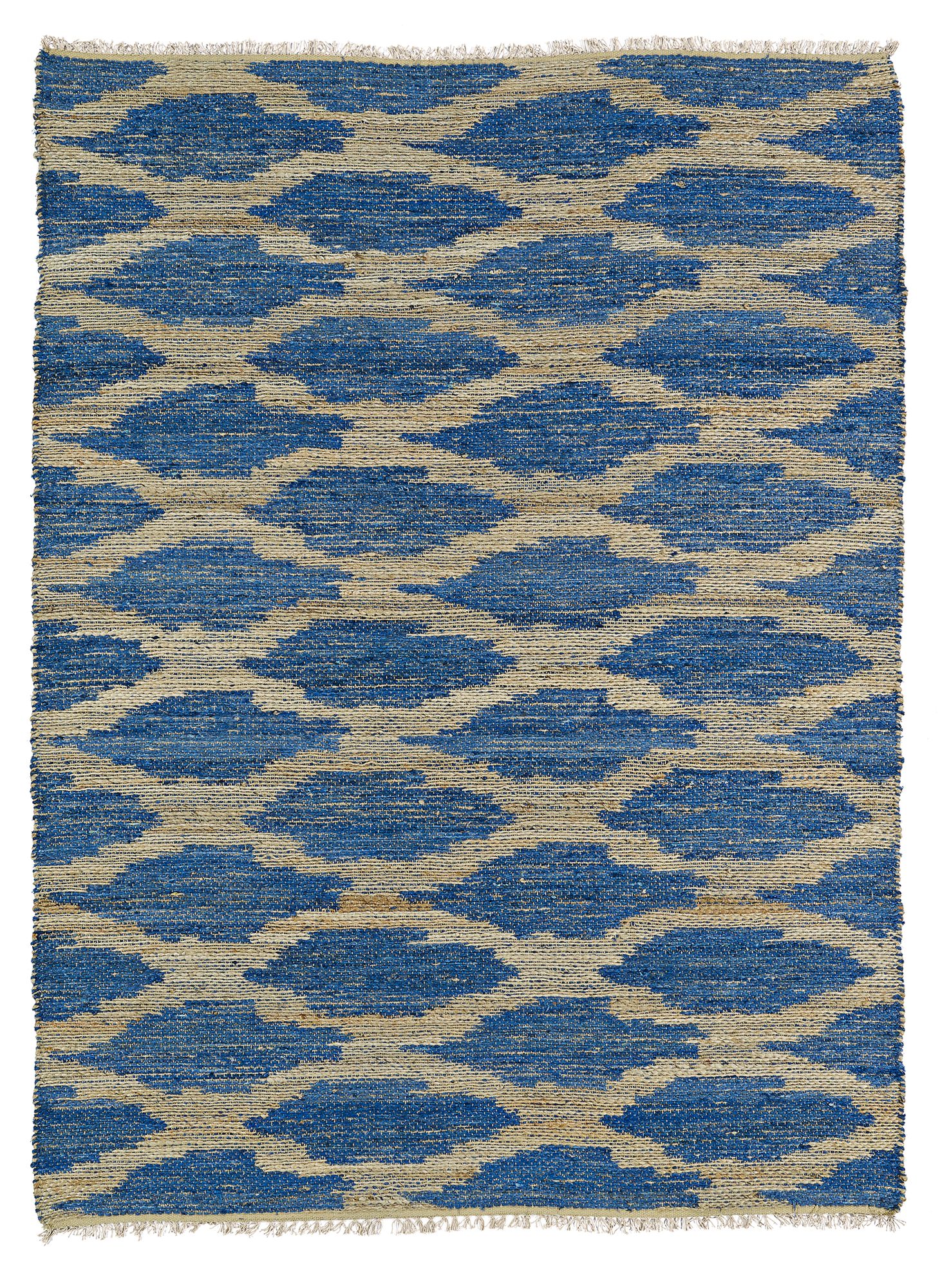 Kaleen Kenwood KEN01-22 Navy Blue Jute Reversible Area Rug 