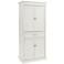 Parsons 33" Wide White 4-Door Kitchen Pantry Cabinet 