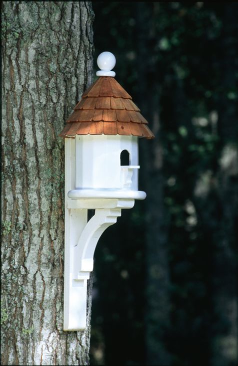 Good Directions Lazy Hill Farm Small Shingled Bird House