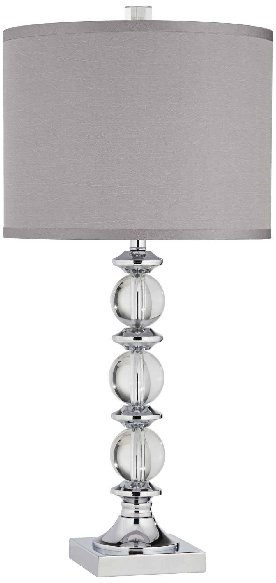 Stacked Crystal Table Lamp