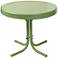 Griffith Oasis Green Powdercoat Round Outdoor Side Table