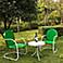 Griffith Grasshopper Green 3-Piece Outdoor Seating Patio Set