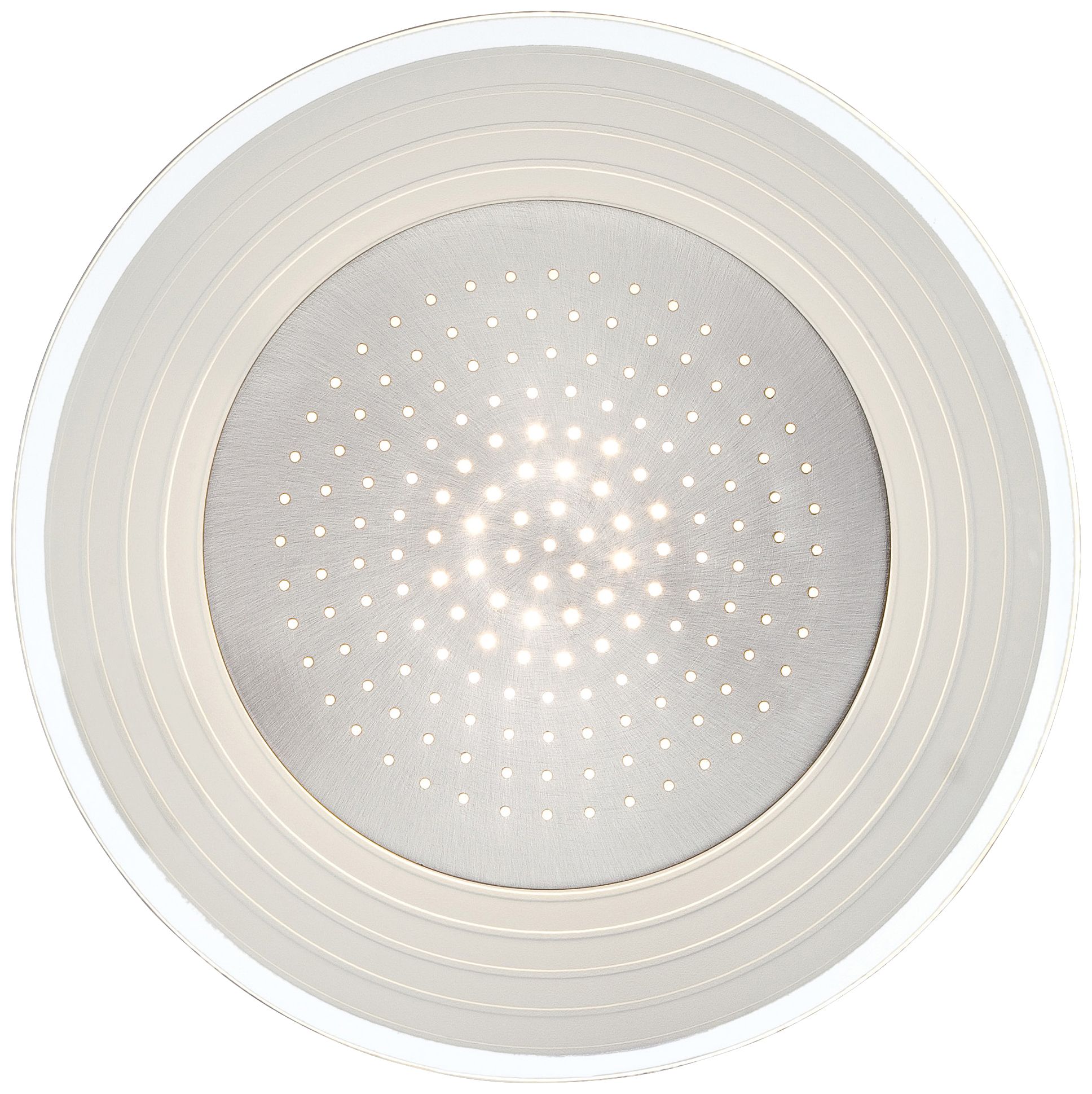 Lite Source Flynn LED 11" High Round Steel Wall Sconce