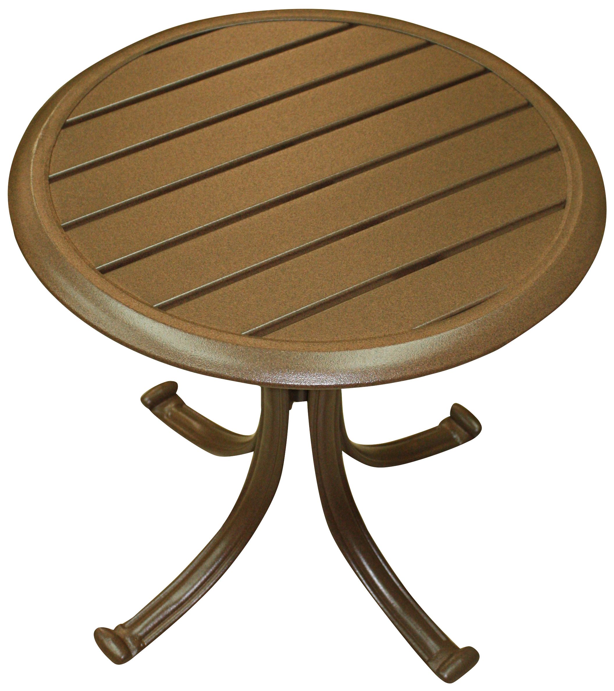 Panama Jack Island Breeze Round Patio End Table